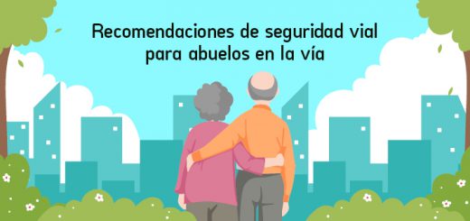 Recomendaciones de seguridad vial para abuelos en la vía